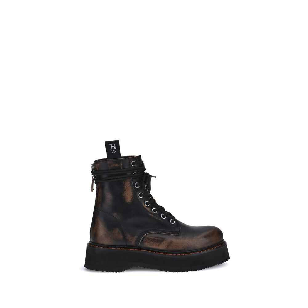 R13 Lace-up Ankle Boots
