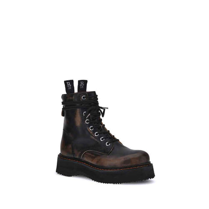 R13 Lace-up Ankle Boots