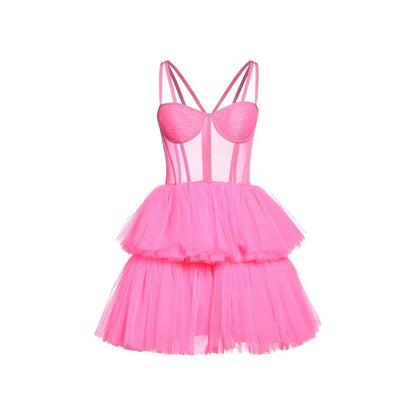 19:13 CODE VESTIMENTAIRE Mini-robe en tulle