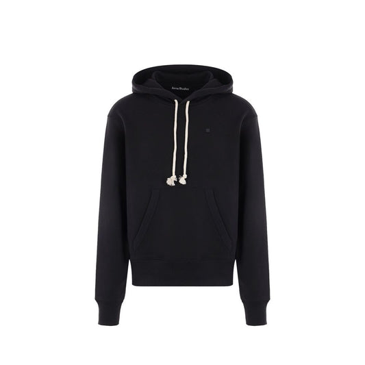 Sweat à capuche avec patch logo Acne Studios