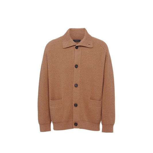 Cardigan Prada en cachemire côtelé