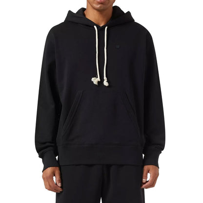 Sweat à capuche avec patch logo Acne Studios