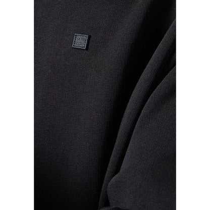 Sweat à capuche avec patch logo Acne Studios