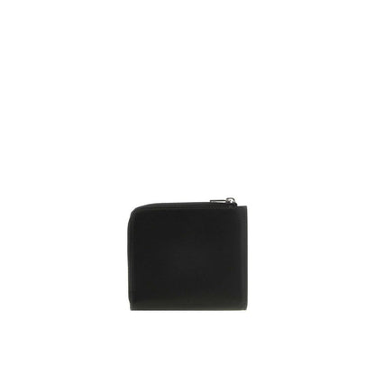 Portefeuille en cuir nappa avec logo Jil Sander