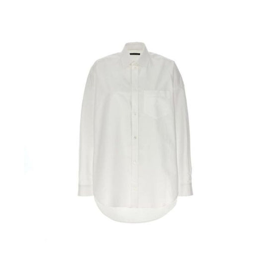 Chemise oversize en popeline Balenciaga