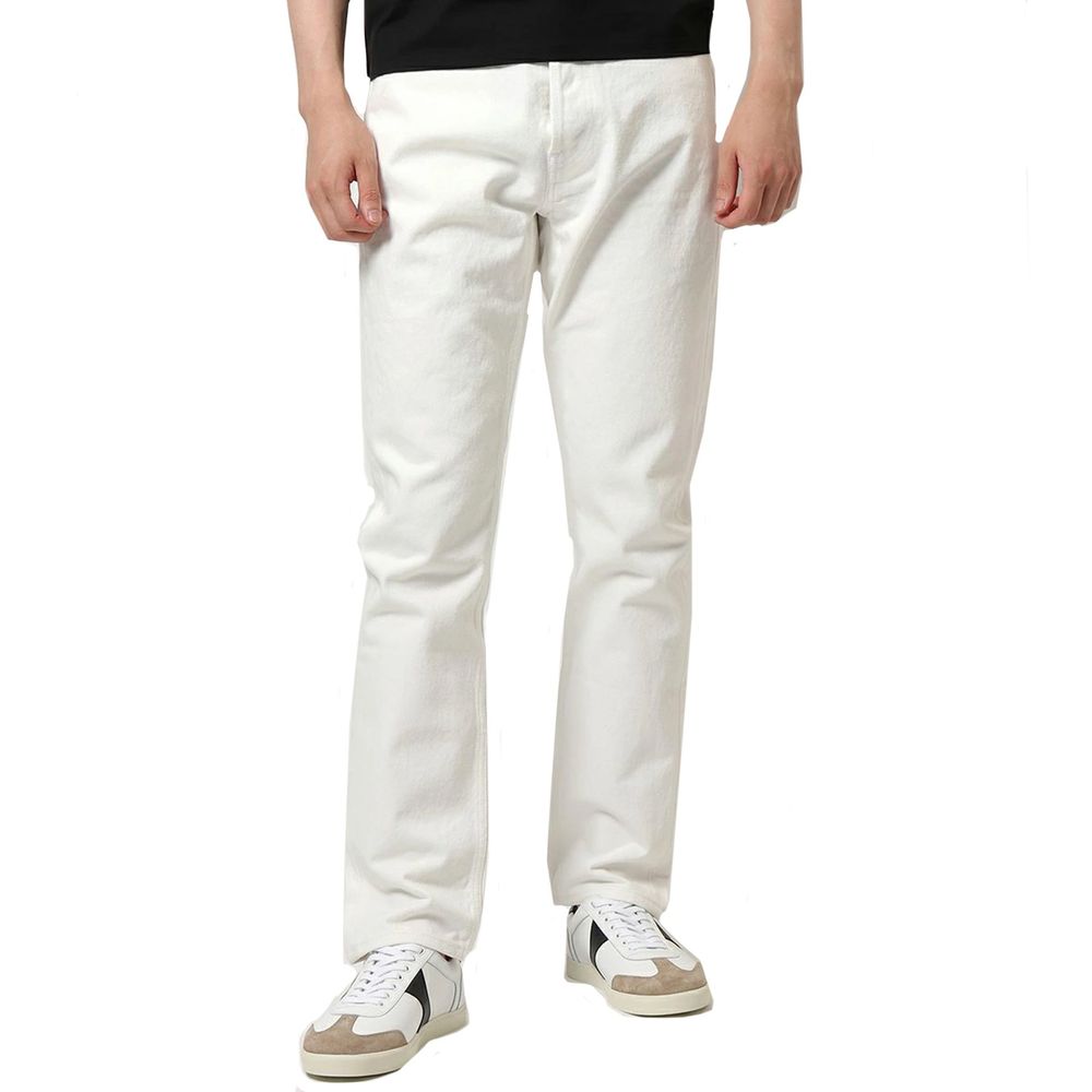Jean en denim de coton Céline