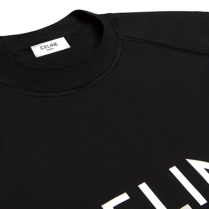 T-shirt en jersey extensible avec logo surf Céline