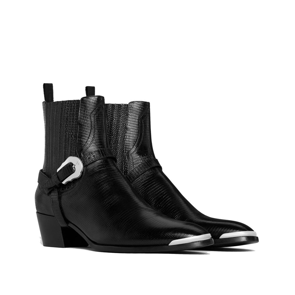 Bottes à harnais Isaac Chelsea Western de Céline