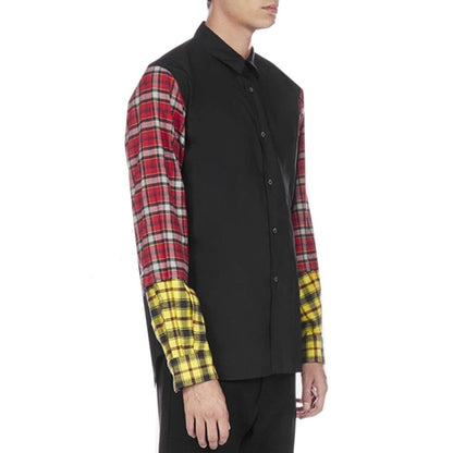 Comme Des Garçons Checked Sleeve Shirt by Comme Des Garçons