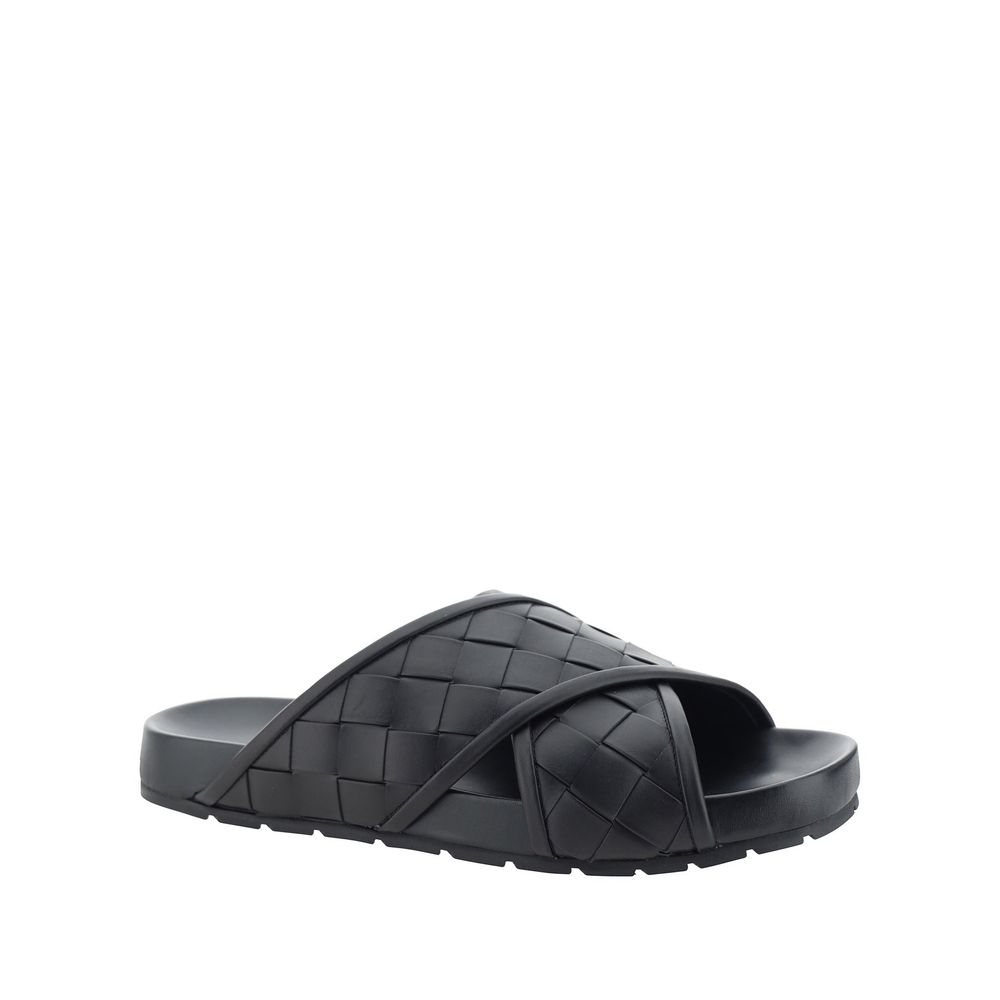 Sandales en cuir Intrecciato Bottega Veneta