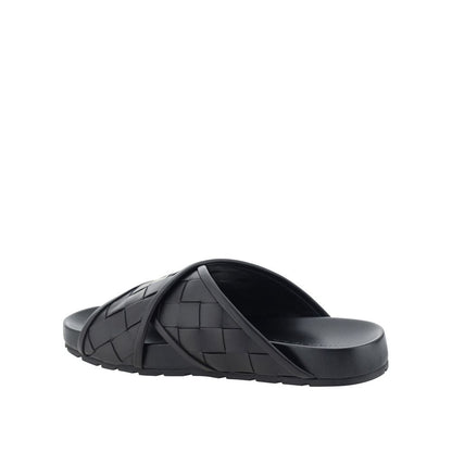 Sandales en cuir Intrecciato Bottega Veneta