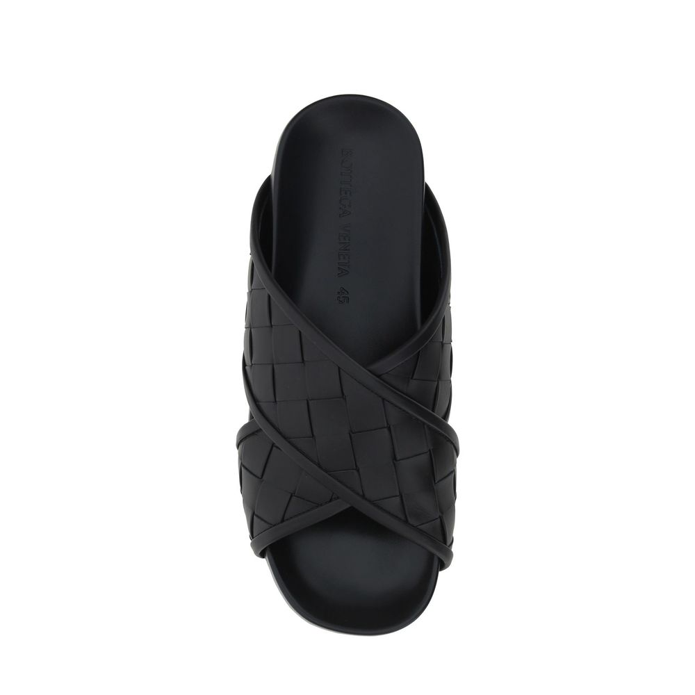 Sandales en cuir Intrecciato Bottega Veneta