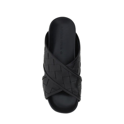 Sandales en cuir Intrecciato Bottega Veneta