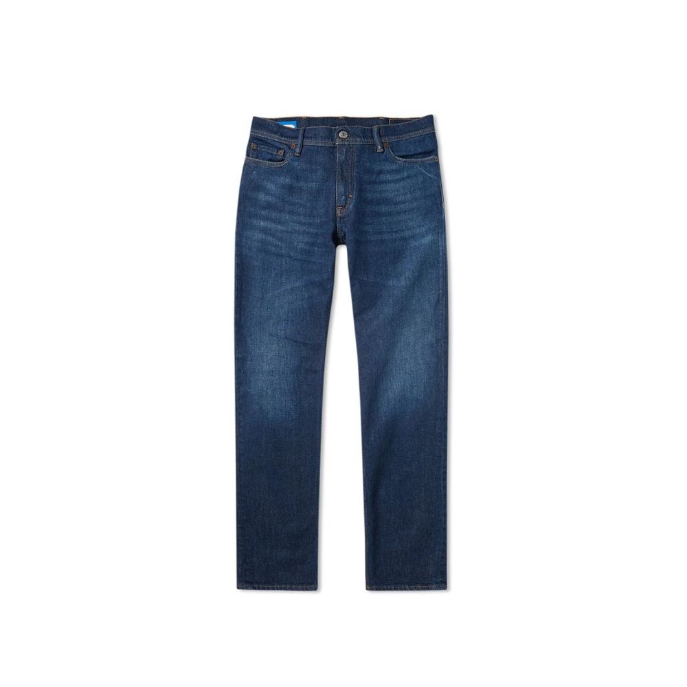 Acne Studios Blå Konst Jean en denim de coton
