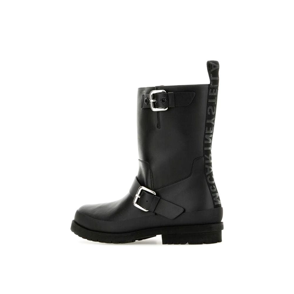 Stella McCartney Black Alter Mat Trace Ankle Boots by Stella McCartney