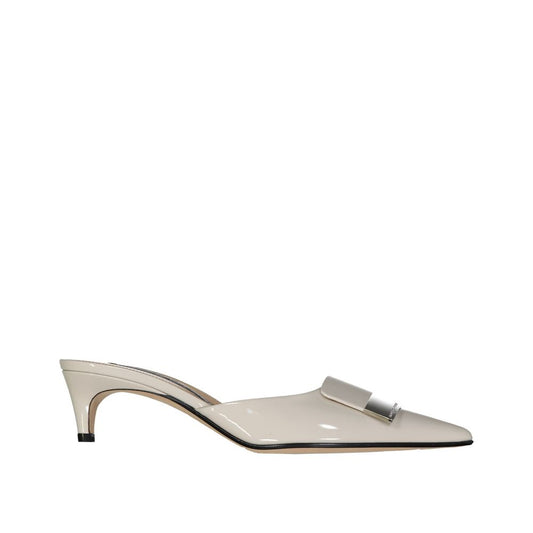 Sergio Rossi Leather Mules by Sergio Rossi