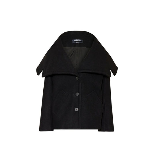 Jacquemus Le Caban Caruso Draped Collar Jacket