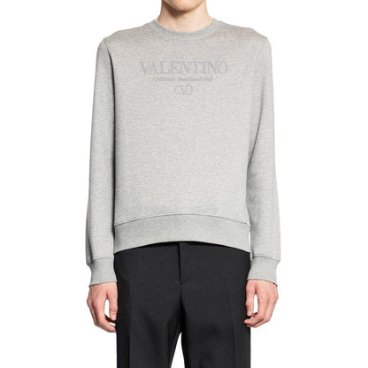 Sweat-shirt en coton avec logo Valentino Garavani