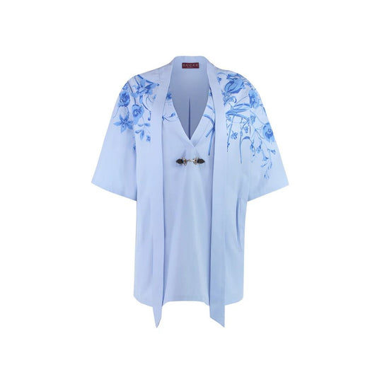 Mini-robe en popeline Gucci