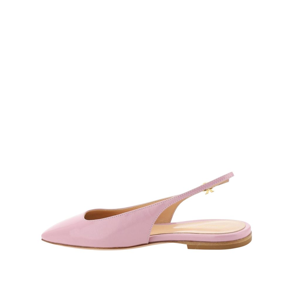 Gianvito Rossi Leather Flat Sandals by Gianvito Rossi