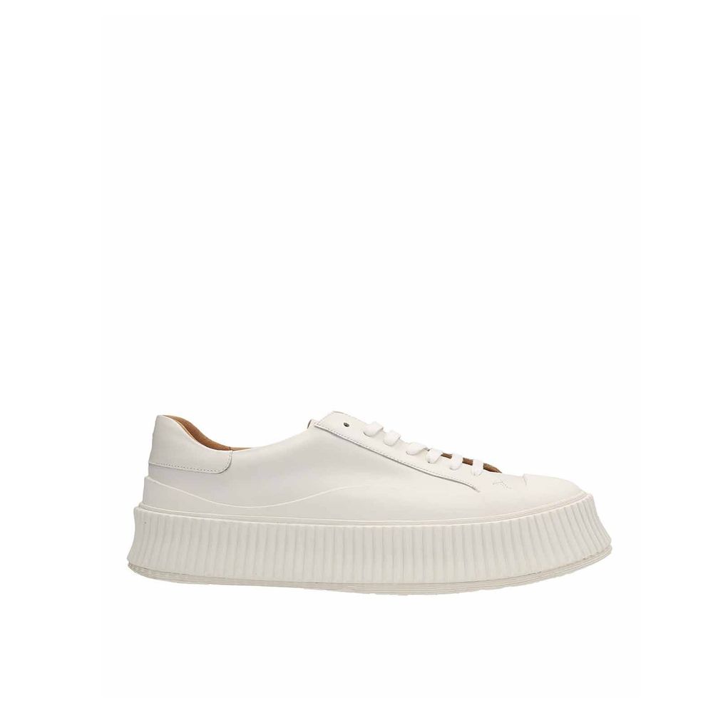 Jil Sander Maxi Sole Leather Sneakers by Jil Sander