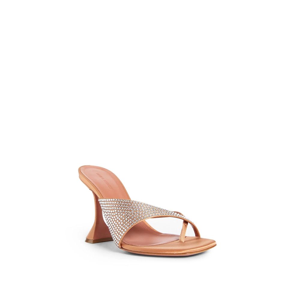 Amina Muaddi Shiona Slipper Crystals 95 Mules by Amina Muaddi