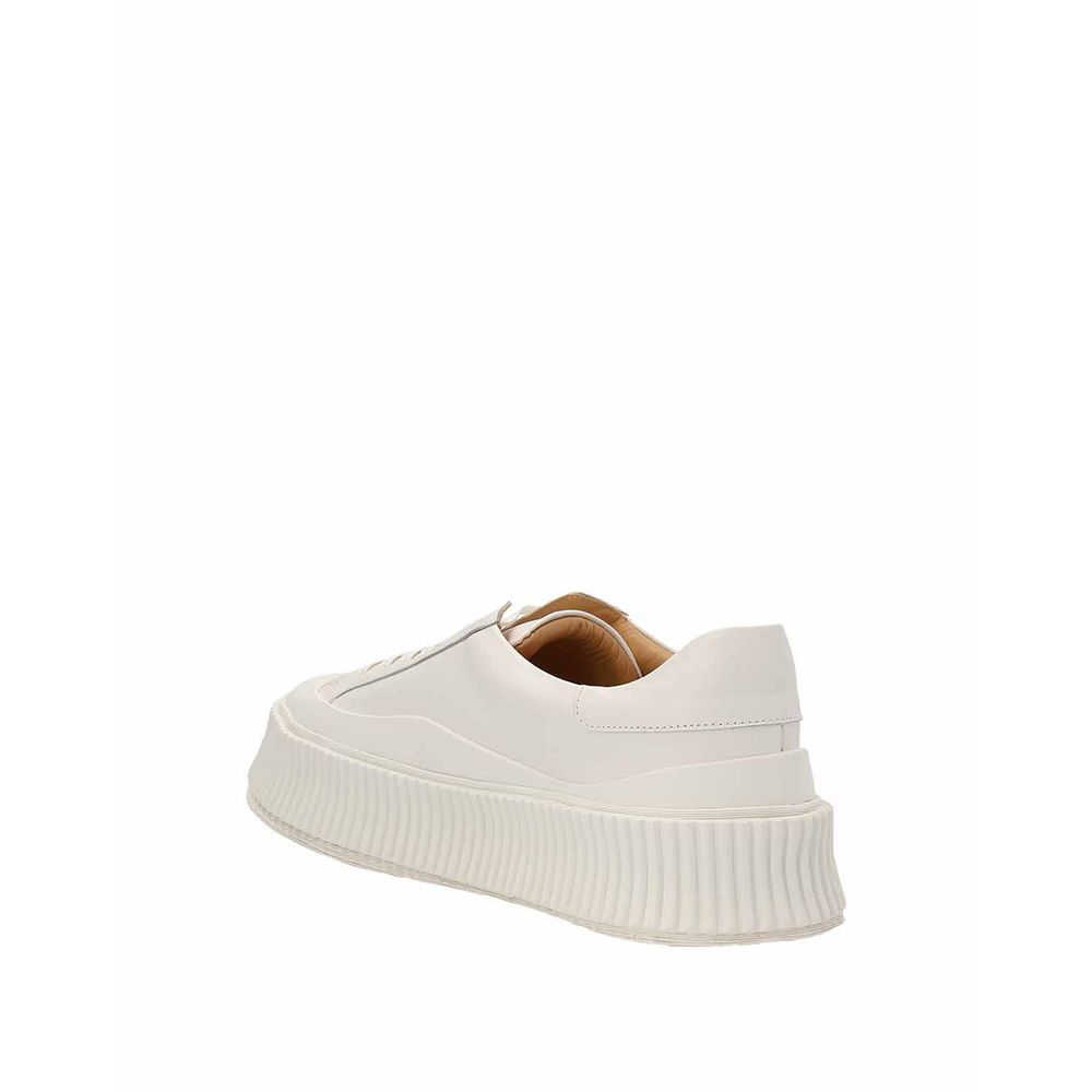 Jil Sander Maxi Sole Leather Sneakers by Jil Sander