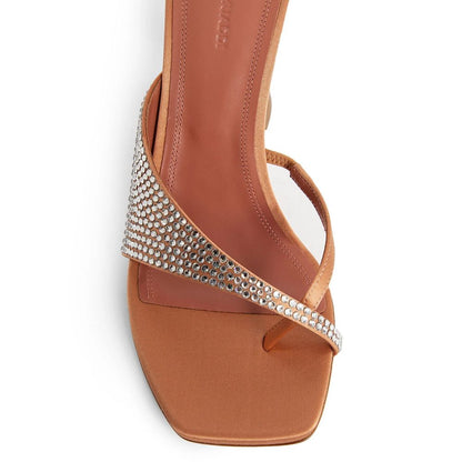 Amina Muaddi Shiona Slipper Crystals 95 Mules by Amina Muaddi
