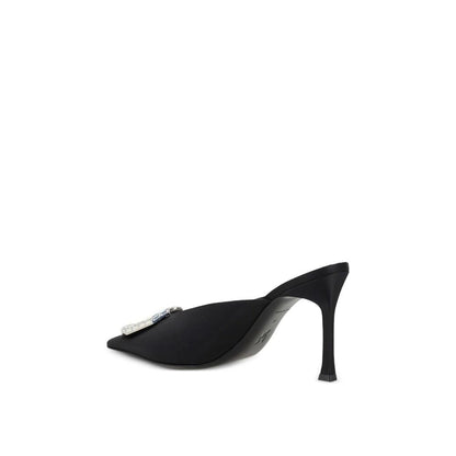 Amina Muaddi Camelia 90 Mules by Amina Muaddi