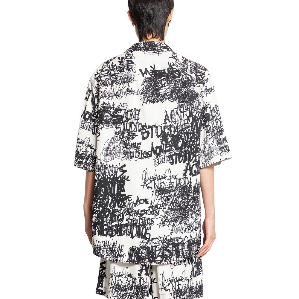 Chemise boutonnée imprimée Acne Studios
