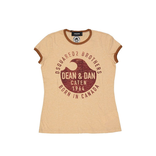 T-shirt en coton avec logo Dsquared²