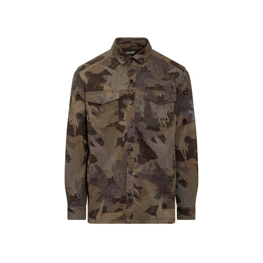 Etro Camouflage Cotton Shirt by Etro