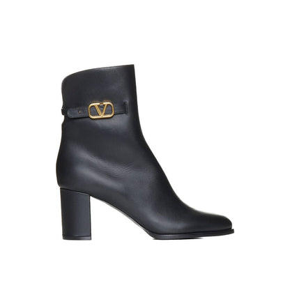Valentino Garavani VLogo Signature Leather Boots by Valentino Garavani