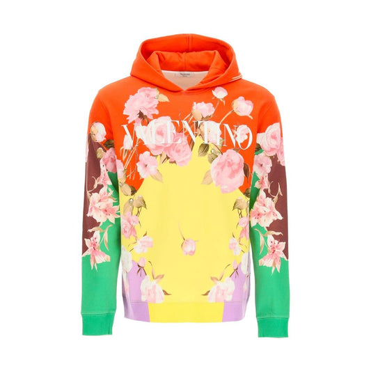 Sweat à capuche avec logo Valentino