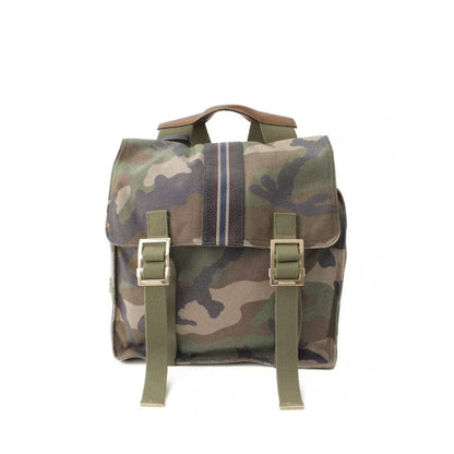 Sac à dos militaire en toile Valentino