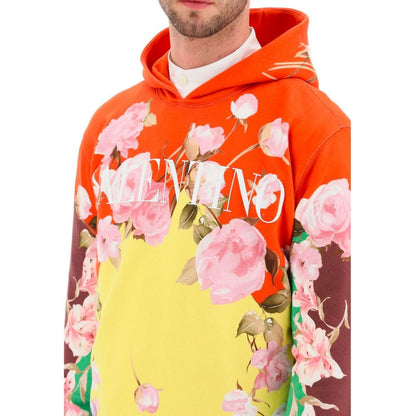 Sweat à capuche avec logo Valentino