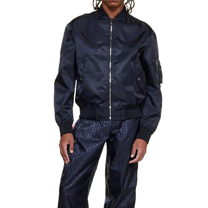 Blouson aviateur Valentino imprimé Neon Universe