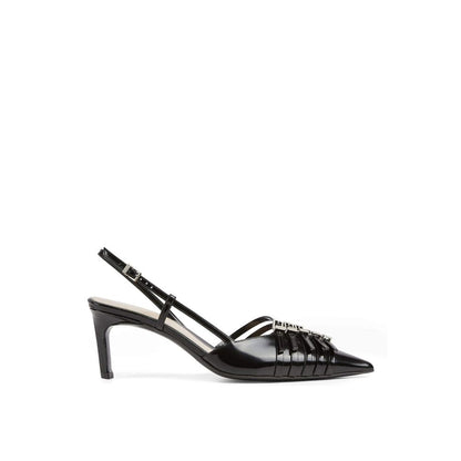 Escarpins à bride arrière en cuir Gucci