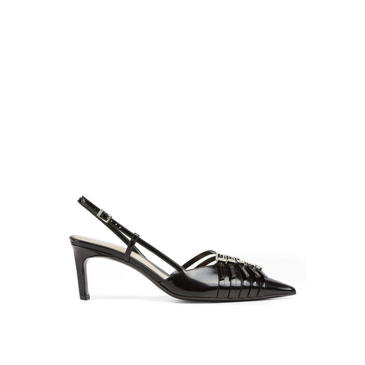 Escarpins à bride arrière en cuir Gucci