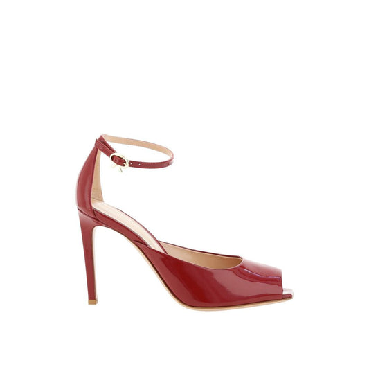 Gianvito Rossi Nuit 95 Glossed Leather Pumps