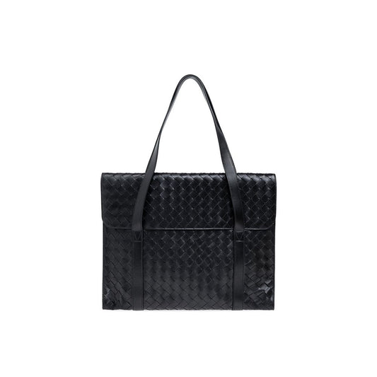 Bottega Veneta Porte-documents en cuir intrecciato