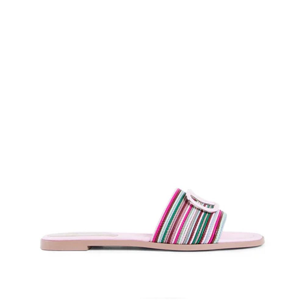 Valentino Garavani V Logo Signature Slides by Valentino Garavani
