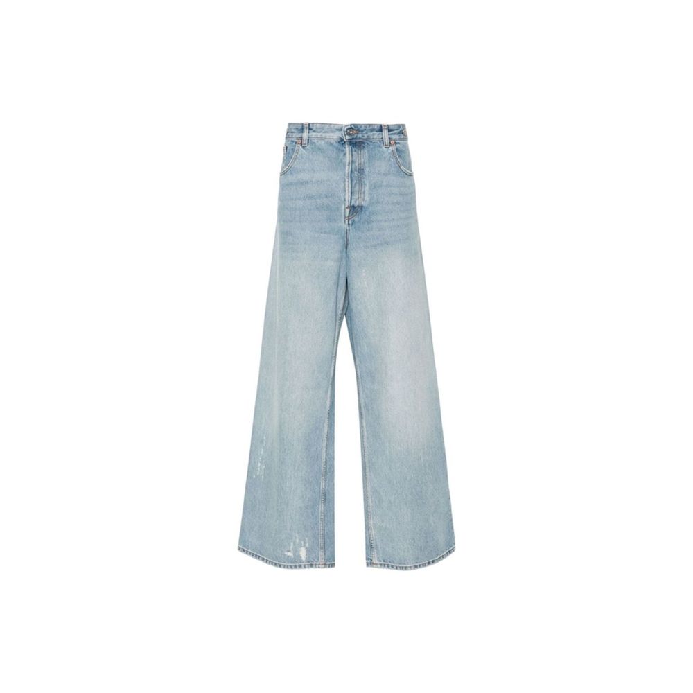 Jean en denim de coton Valentino