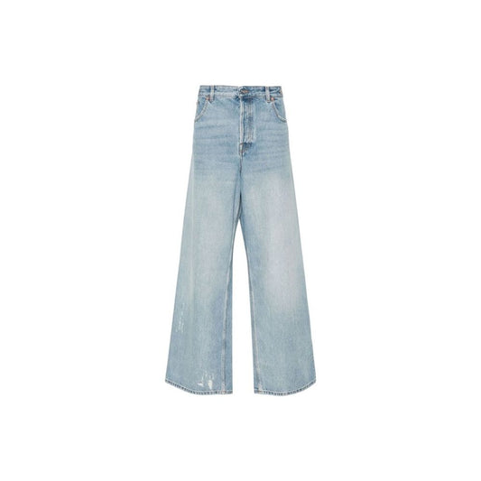 Jean en denim de coton Valentino