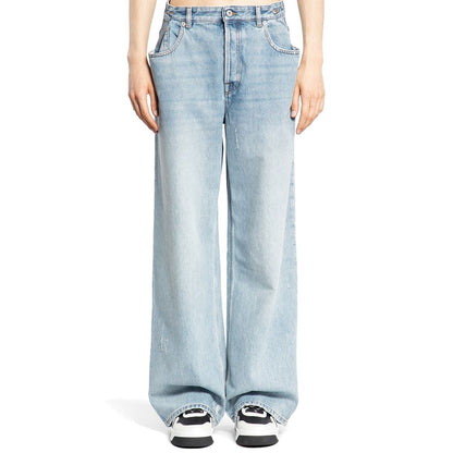 Jean en denim de coton Valentino