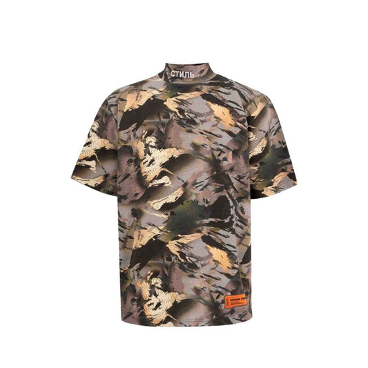 T-shirt imprimé camouflage Heron Preston