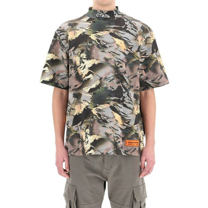 T-shirt imprimé camouflage Heron Preston