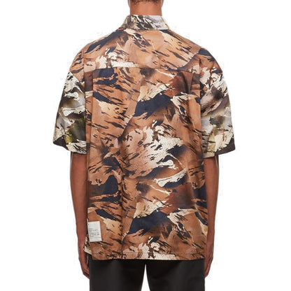 Heron Preston Camouflage Popline Shirt by Heron Preston