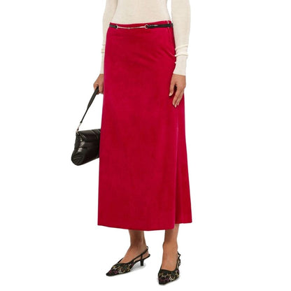 Jupe mi-longue Gucci Velvet Bloom
