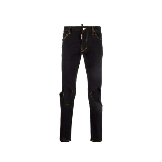 Jean en denim de coton Dsquared²